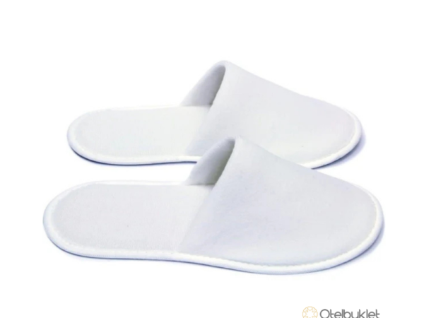 Çift Katlı Havlu Terlik Toptan Buklet Ürünü