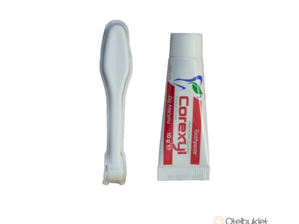 Diş Seti Poşetli Otel Tipi Fırça ve Macun