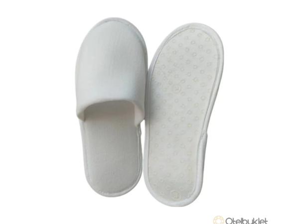 Kaymaz Tabanlı Çift Katlı Havlu Otel Terliği Toptan Satış