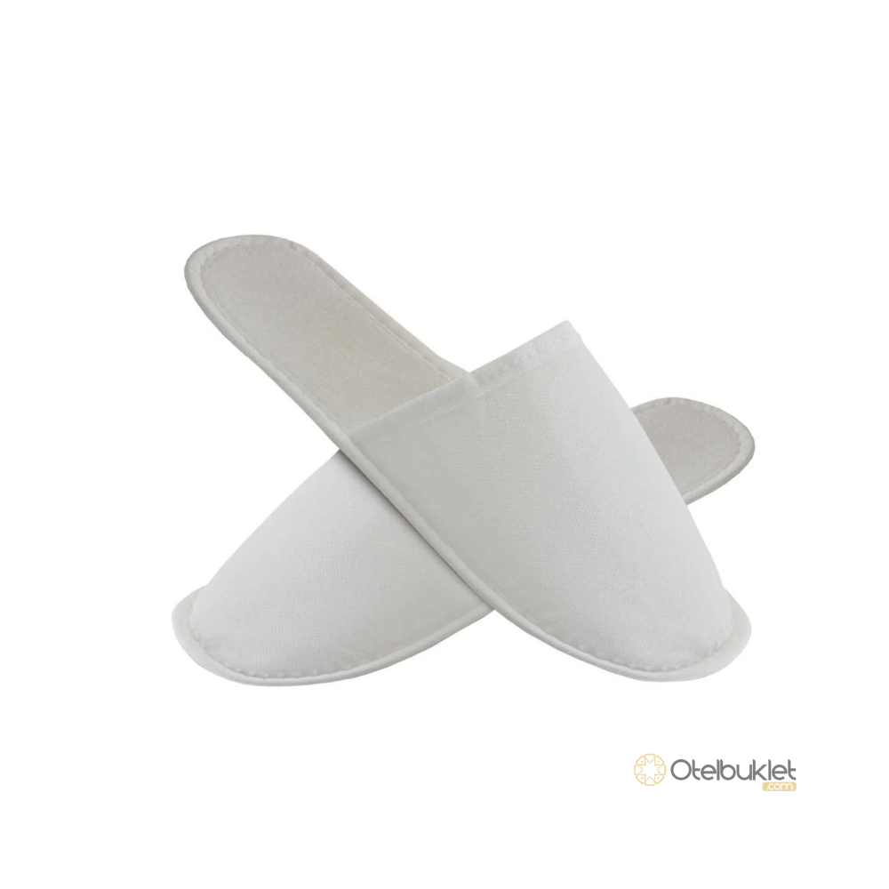 Lüx Elyaf Terlik Süngerli Toptan Otel Terliği