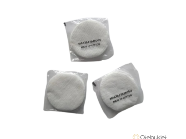 Makyaj Pamuğu 2'li Paket Toptan Otel Buklet