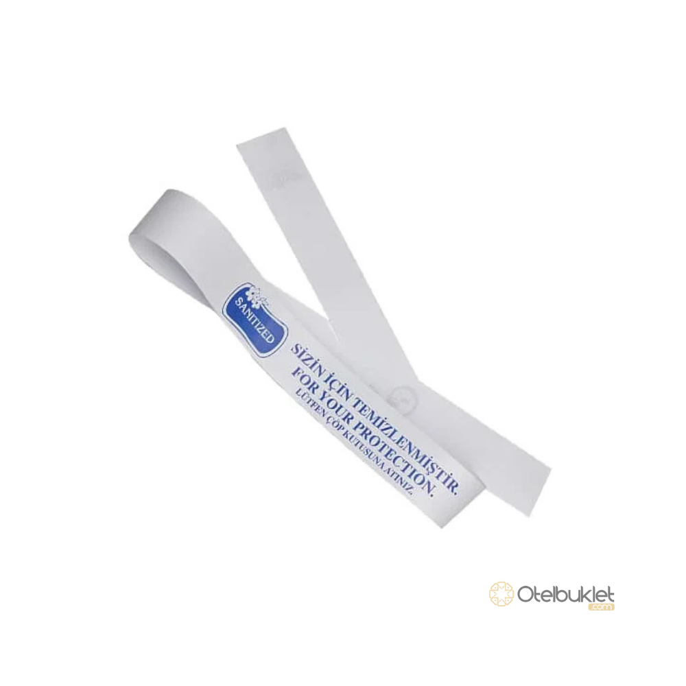 Otel Tipi Hijyenik Klozet Bandı Şeridi