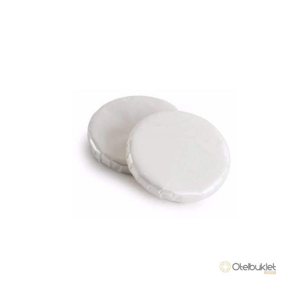 15 Gr Sargılı Otel Tipi Buklet Sabun Beyaz Yuvarlak Hijyenik