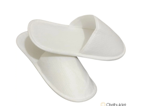 Hijyenik poşetli, petek dokulu havlu otel terliği. Otel ve SPA merkezleri için toptan satış.